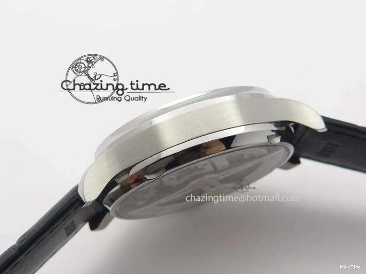 MIROTIME 0412 Practical Portuguese Real PR IW500109 ZF 1:1 Best Edition Black Dial On Black Leather Strap A52010 V 7308